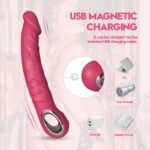 Realistic vibrator pink - obrazek 11