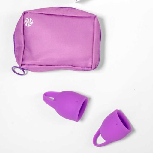 Tampony-menstrual cups kit natural wellness tulip - obrazek 2