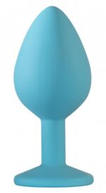 Plug-anal plug emotions cutie medium turquoise pink crystal - obrazek 2