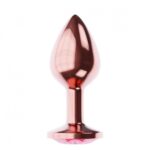 Plug-butt plug diamond ruby shine l rose gold - obrazek 2