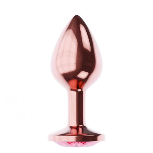 Plug-butt plug diamond ruby shine l rose gold - obrazek 2