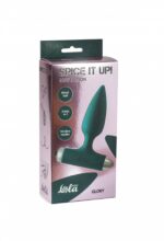 Vibrating anal plug spice it up new edition glory dark green - obrazek 3