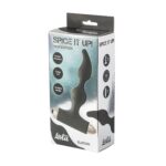 Vibrating anal plug spice it up new edition elation black - obrazek 2