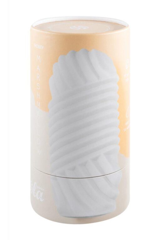 Masturbator-marshmallow honey white - obrazek 6
