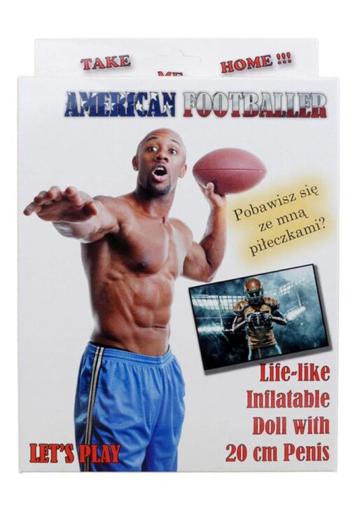 Lalka- american footballer male doll - obrazek 5