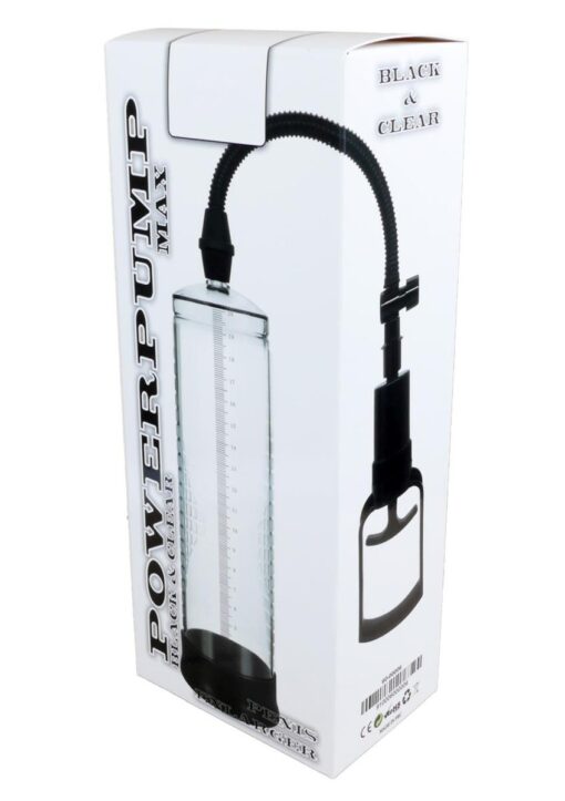 Pompka-powerpump max - black&clear - obrazek 2