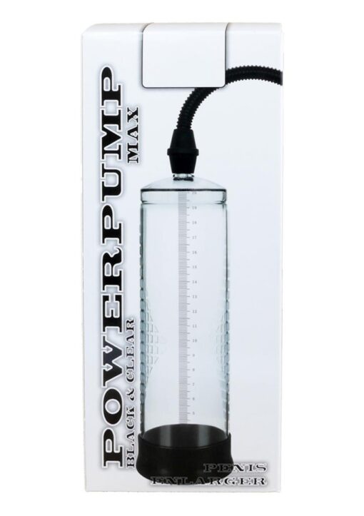 Pompka-powerpump max - black&clear - obrazek 3