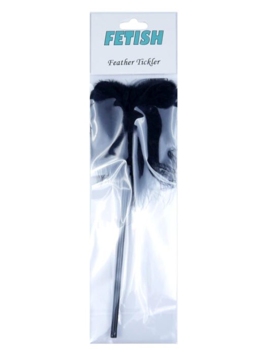 Feather tickler black - b - series fetish - obrazek 2