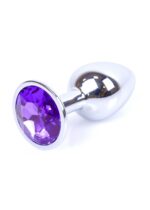 Plug-jewellery silver plug- purple - obrazek 6