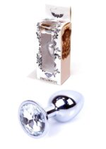 Plug-jewellery silver plug- clear - obrazek 8