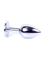 Plug-jewellery silver plug- clear - obrazek 3