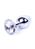 Plug-jewellery silver plug- clear - obrazek 6