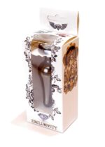 Plug-jewellery dark silver butt plug- clear - obrazek 10