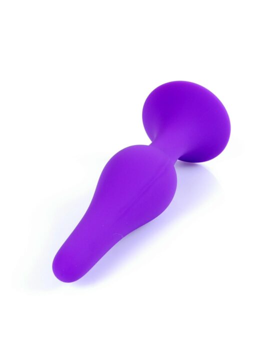 Plug-silicone plug purple - large - obrazek 3