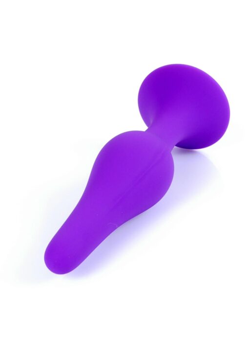 Plug-silicone plug purple - extra large - obrazek 3