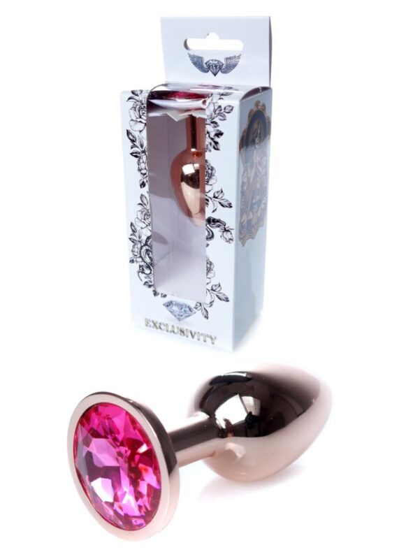 Plug-jewellery red gold plug- pink - obrazek 8