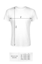 T-shirt men white m regular - obrazek 4