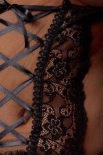 Bielizna-marcelle corset black xxl/xxxl - casmir - obrazek 2