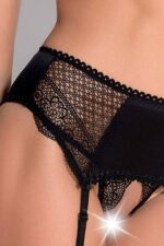 Bielizna-clarisse set with open bra black xxl/xxxl - casmir - obrazek 3