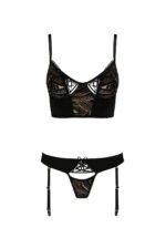 Bielizna-lara set black l/xl - casmir - obrazek 3
