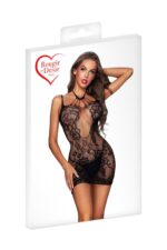 Robe resille d01 noir t.u - obrazek 3