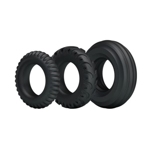 Baile- three cock rings sets - obrazek 2
