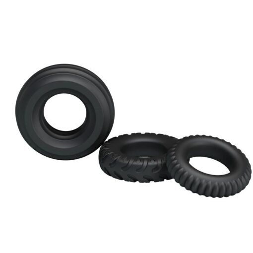 Baile- three cock rings sets - obrazek 3