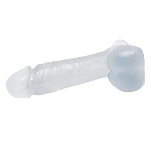 Baile - dong realistic dildo ( clear/pink/purple ) - obrazek 4