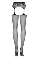 Obsessive Garter pończochy S307 XL/XXL - obrazek 2