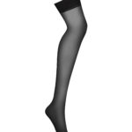 Obsessive S800 pończochy czarne S/M