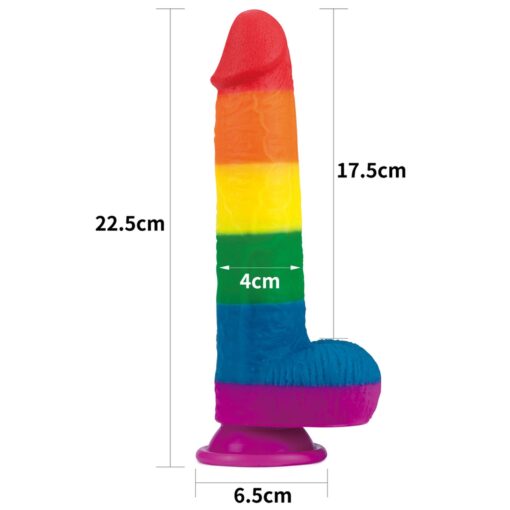 9' prider dildo - obrazek 2