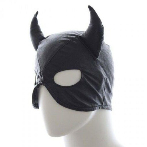 Maska-devil mask black - obrazek 2