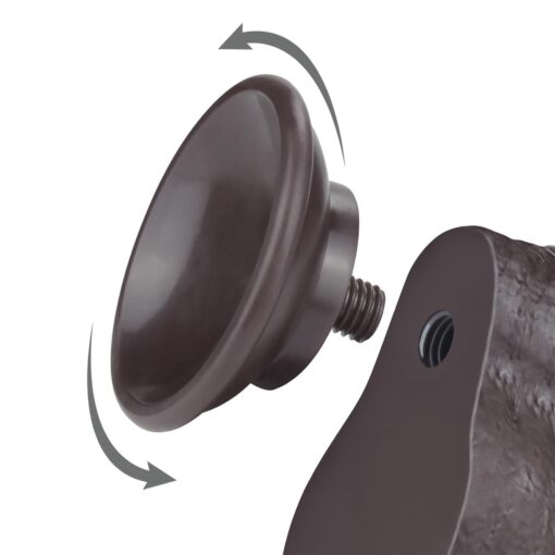 7' sliding skin dual layer dong black - obrazek 7