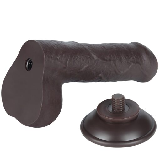 7' sliding skin dual layer dong black - obrazek 8