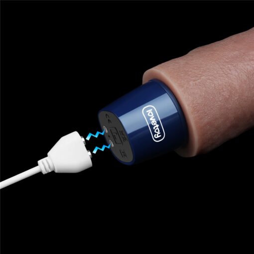 9" real softee rechargeable silicone vibrating dildo - obrazek 13