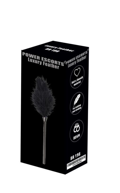 Luxury feather black - obrazek 2
