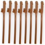 Kinky pleasure - penis drinking straws 10 pcs - obrazek 2