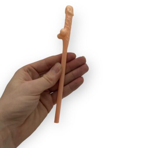 Kinky pleasure - penis drinking straws 10 pcs - obrazek 4