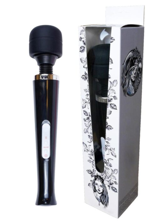 Stymulator-magic massager wand usb black 10 function - obrazek 12