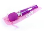 Stymulator-magic massager wand usb purple 10 function - obrazek 7