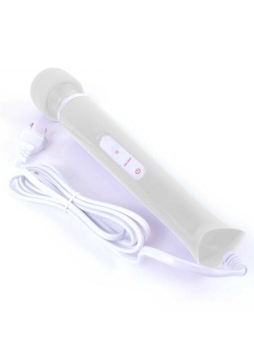 Stymulator-magic massager wand cable 110-240v white 10 function - obrazek 5