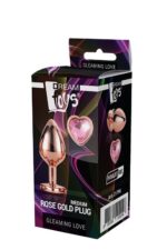 Dream Toys Gleaming Love średni korek analny z diamencikiem - obrazek 5