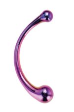 Dream Toys Glamour Glass Curved Wand szklany masażer