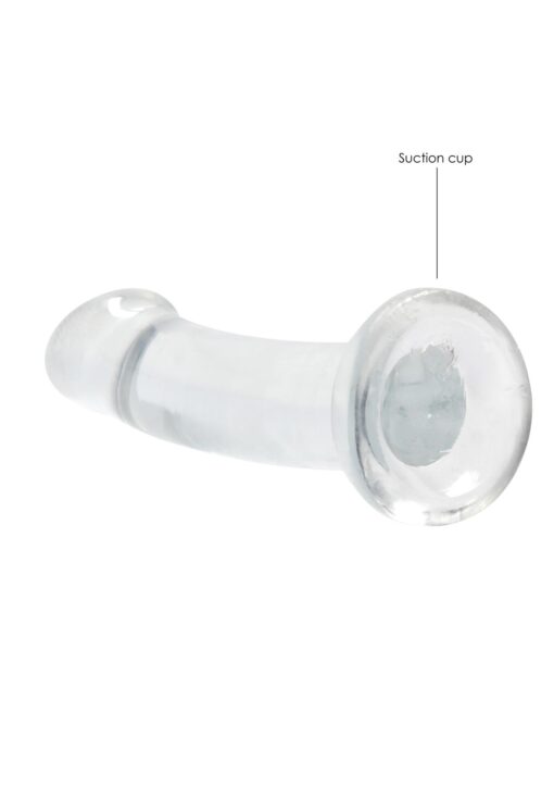 Non realistic dildo with suction cup - 6,7"/ 17 cm - obrazek 4