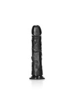 Curved realistic dildo with suction cup - 9"/ 23 cm - obrazek 2