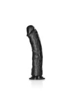 Curved realistic dildo with suction cup - 9"/ 23 cm - obrazek 4