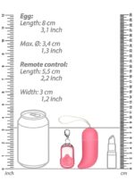 Wireless vibrating g-spot egg - big - pink - obrazek 3
