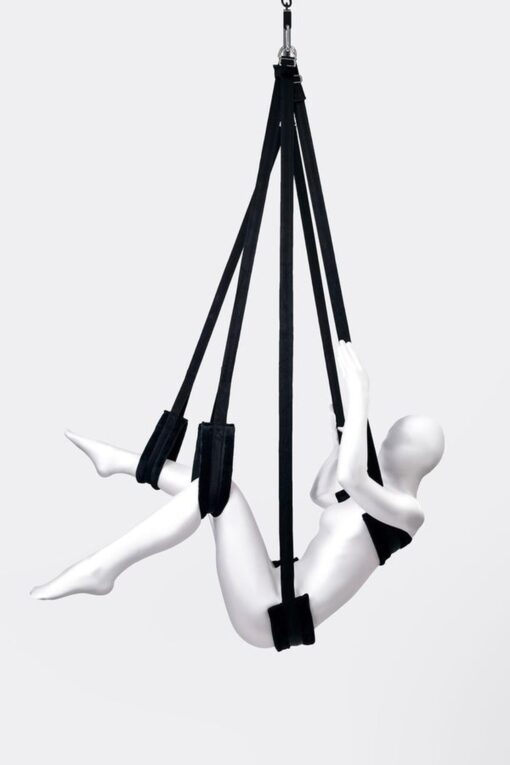 Anonymo sex swing, velour, black - obrazek 5