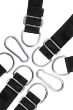 Anonymo sex swing, velour, black - obrazek 8