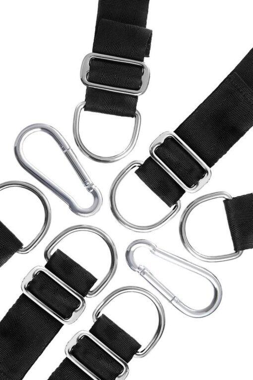 Anonymo sex swing, velour, black - obrazek 8